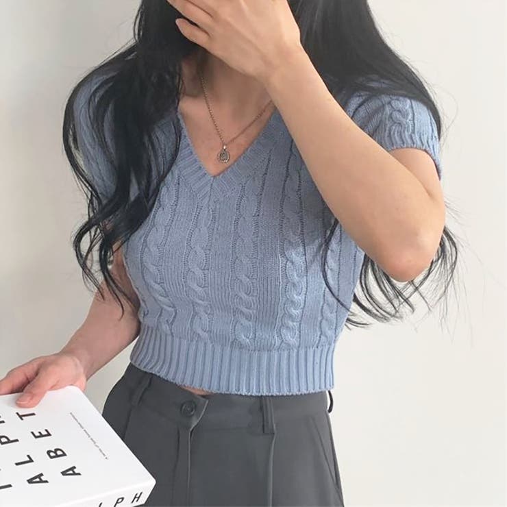 Y’s◆半袖ニット・セーター(薄手)/3/リネン/NVY/無地/YE-K10-376 楽天市場】半袖 サマーニット トップス 100% シープウール 五分