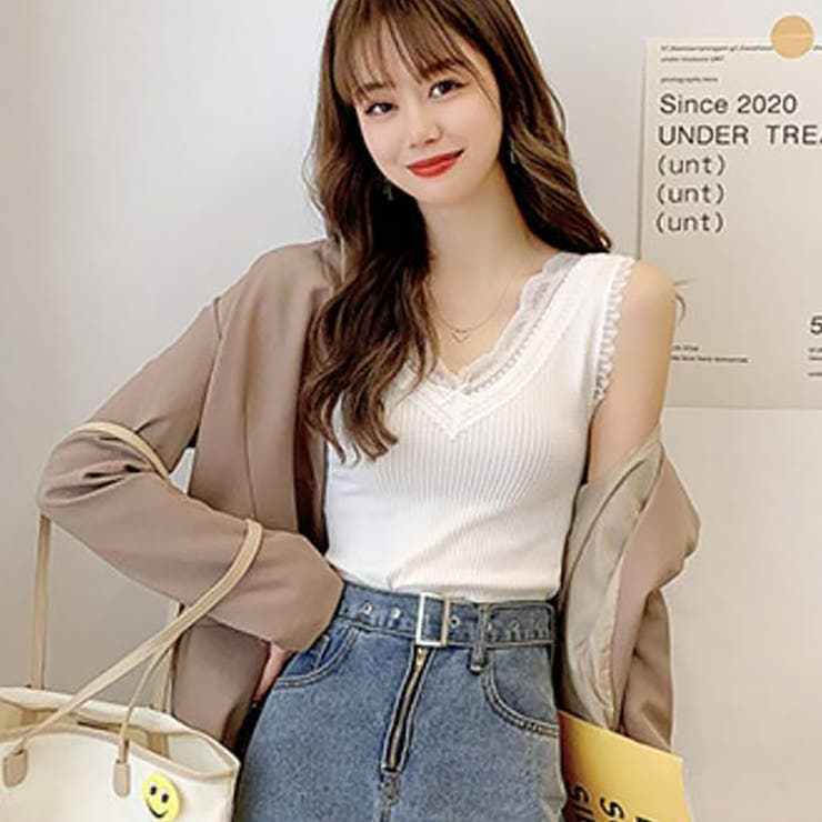 タンクトップ【韓国ファッション】【春夏新商品】[品番