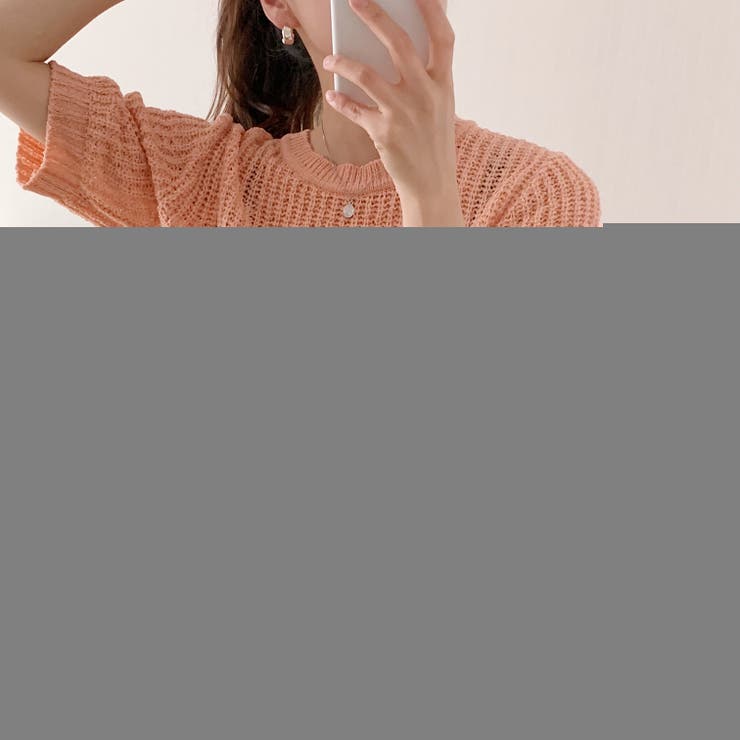 半袖ニットセーター【韓国ファッション】 | Girly Doll | 詳細画像17 