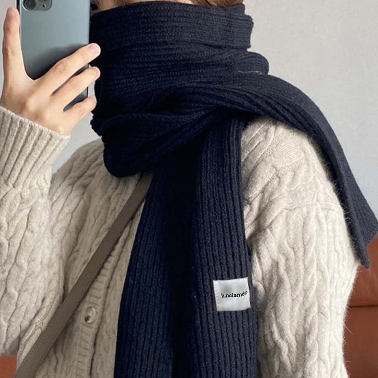 ブラック | マフラー | Girly Doll