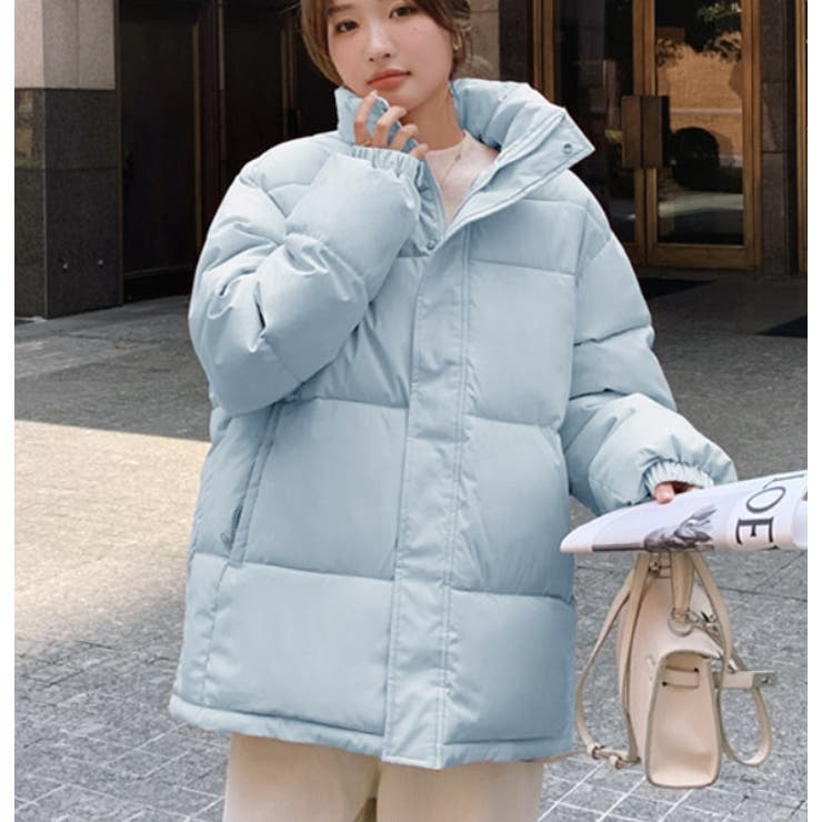 フード付きミドル丈中綿ジャケット[品番：ZJ000023553]｜Girly Doll