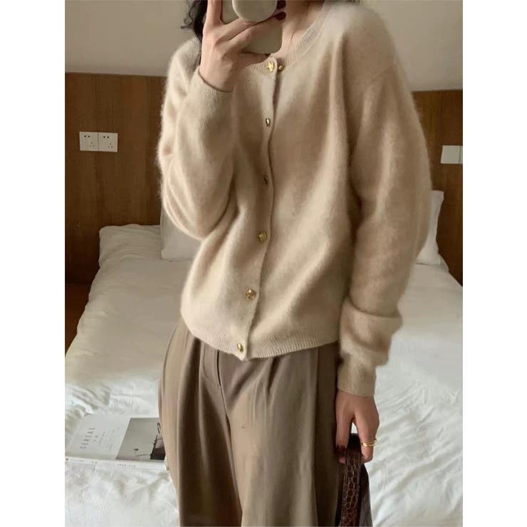 ベージュ | カーディガン | Girly Doll