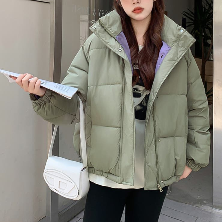 カーキ | アウター【韓国ファッション】 | Girly Doll