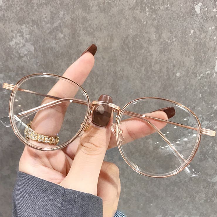 ブラックシルバー | メガネ | Girly Doll