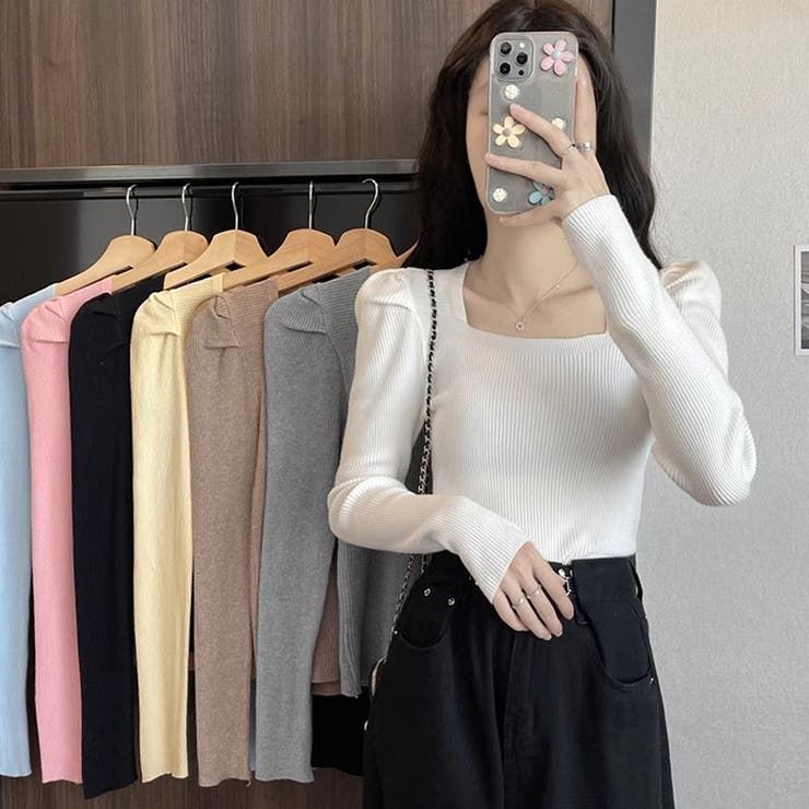 ニット・セーター【韓国ファッション】 | Girly Doll | 詳細画像1 