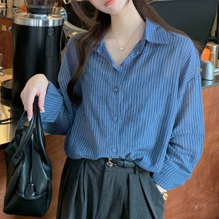 シャツ【韓国ファッション】[品番：ZJ000024405]｜Girly Doll