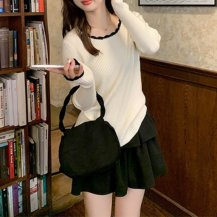 ニットセーター【韓国ファッション】 | Girly Doll | 詳細画像1