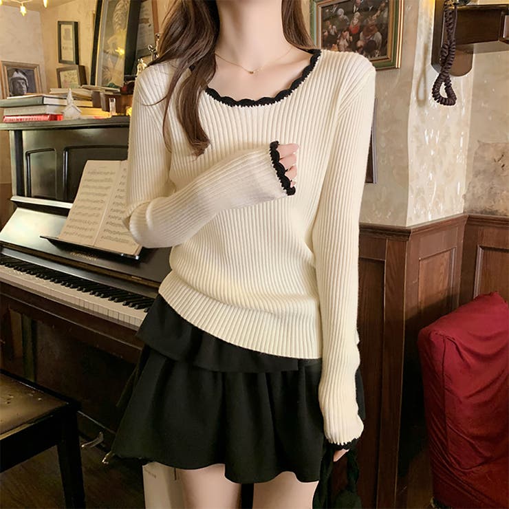 ニットセーター【韓国ファッション】 | Girly Doll | 詳細画像7