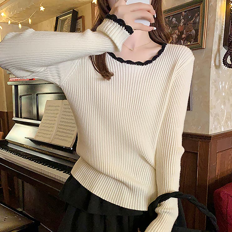 ニットセーター【韓国ファッション】 | Girly Doll | 詳細画像8