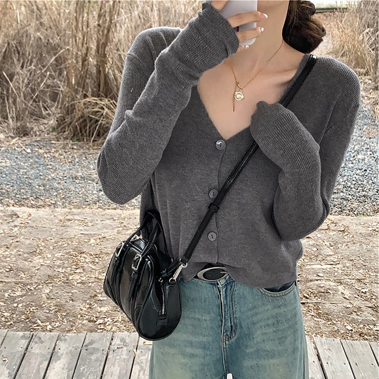 ニットカーディガン【韓国ファッション】 | Girly Doll | 詳細画像5 