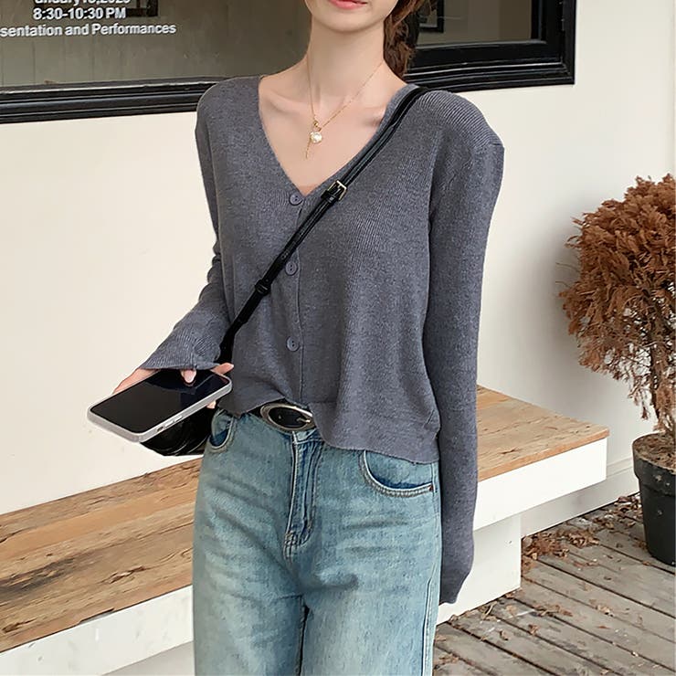 ニットカーディガン【韓国ファッション】 | Girly Doll | 詳細画像6 