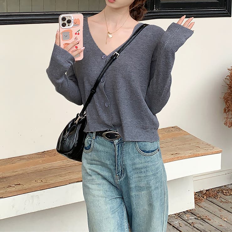 ニットカーディガン【韓国ファッション】 | Girly Doll | 詳細画像7 