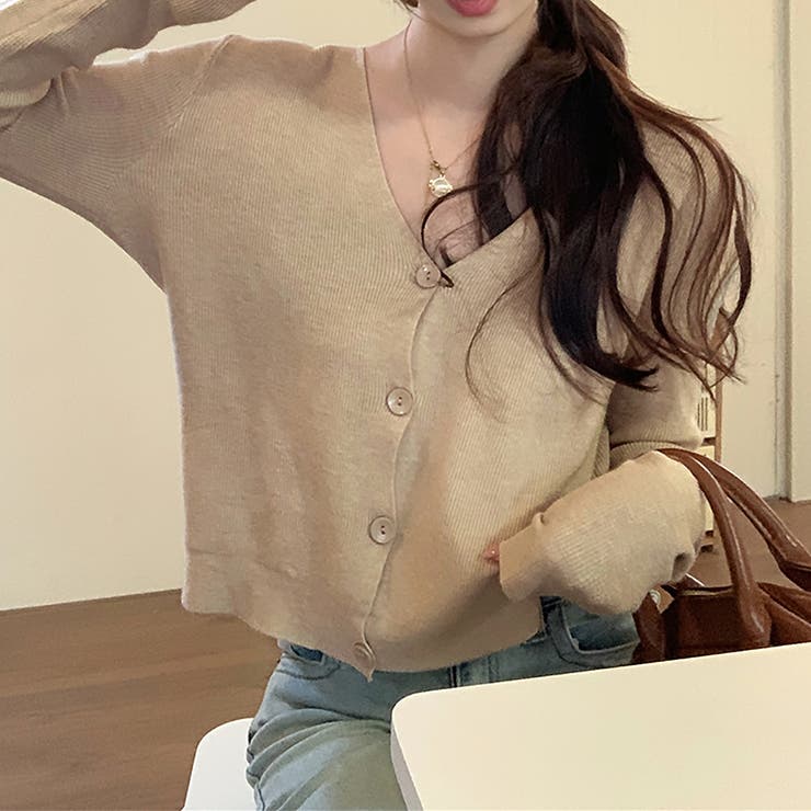 ニットカーディガン【韓国ファッション】 | Girly Doll | 詳細画像9 