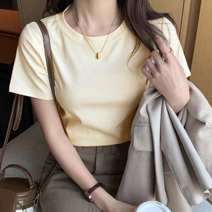 Tシャツ【韓国ファッション】[品番：ZJ000024836]｜Girly Doll