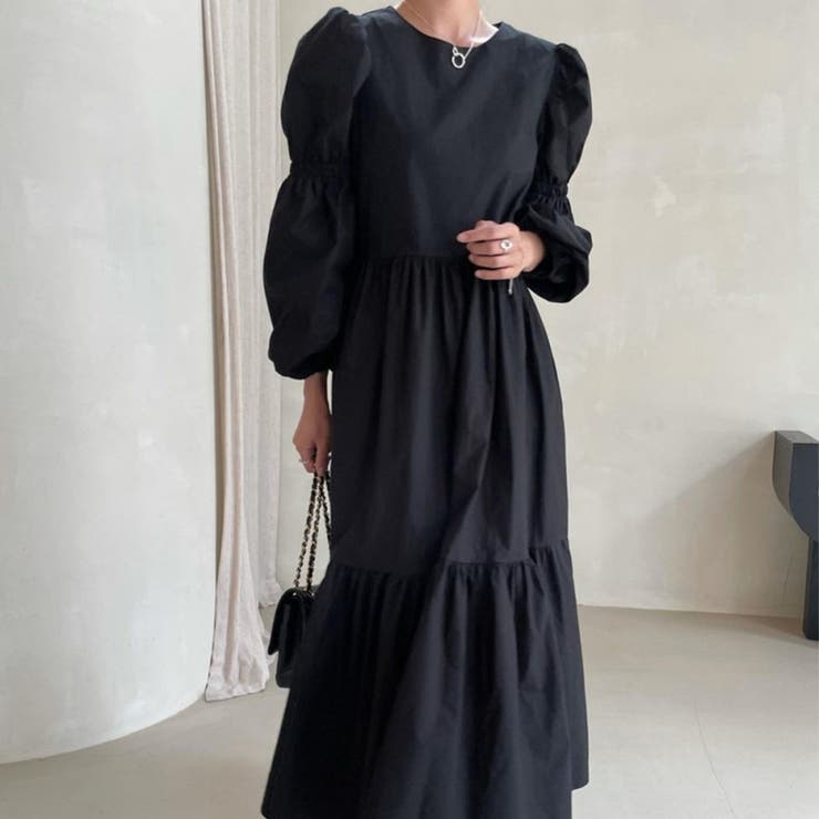 ブラック | ワンピース【韓国ファッション】 | Girly Doll