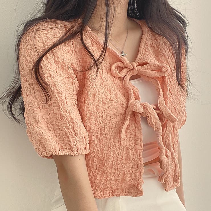 オレンジ | カーディガン【韓国ファッション】 | Girly Doll