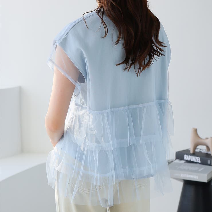 Tシャツとチュールセット【韓国ファッション】 | Girly Doll | 詳細画像1 