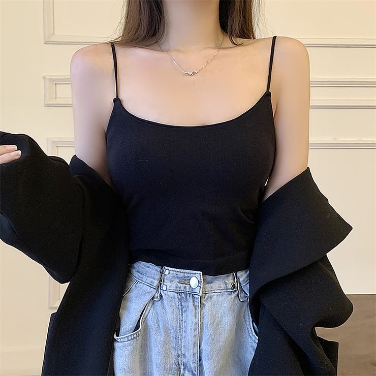 カップ付きチューブトップ【韓国ファッション】 | Girly Doll | 詳細画像13