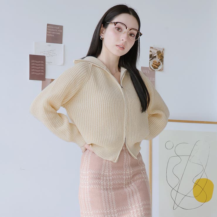 ニットカーディガン【韓国ファッション】 | Girly Doll | 詳細画像1 