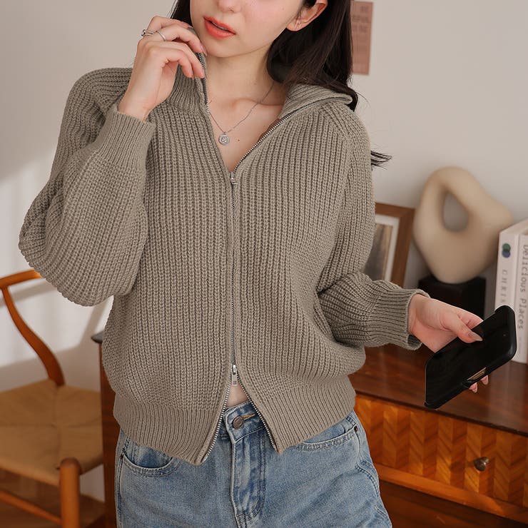 ニットカーディガン【韓国ファッション】 | Girly Doll | 詳細画像12 