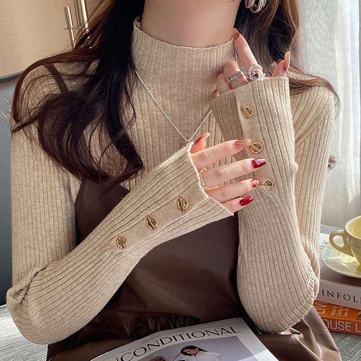 モカ | ニットセーター | Girly Doll