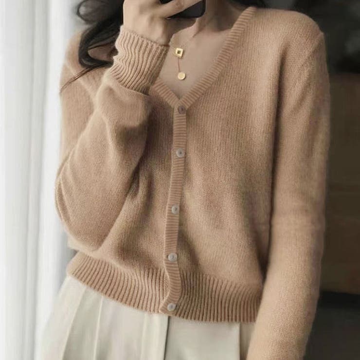 ベージュ | カーディガン | Girly Doll