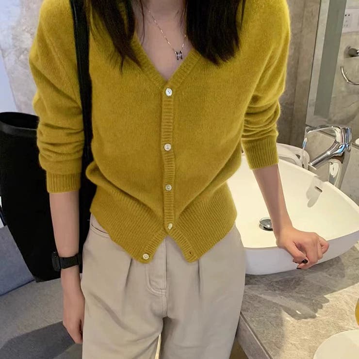 イエロー | カーディガン | Girly Doll