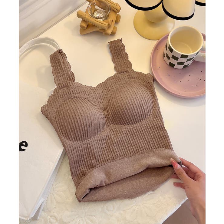 モカ | 裏起毛キャミソール | Girly Doll