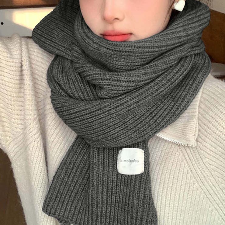 ダークグレー | マフラー | Girly Doll