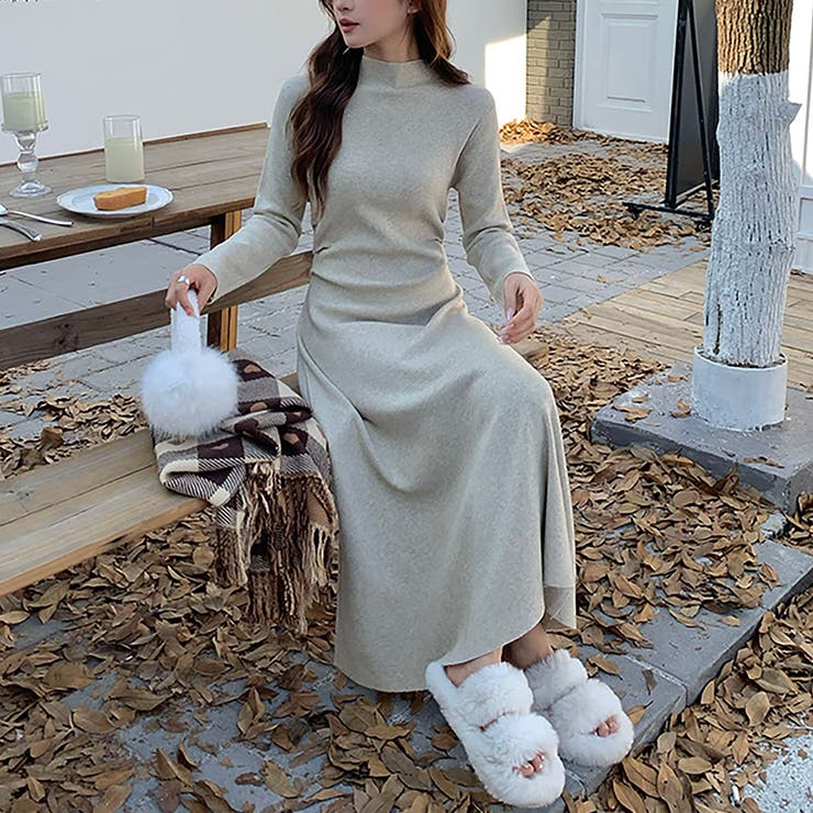 ニットワンピース[品番：ZJ000026453]｜Girly Doll（ガーリー