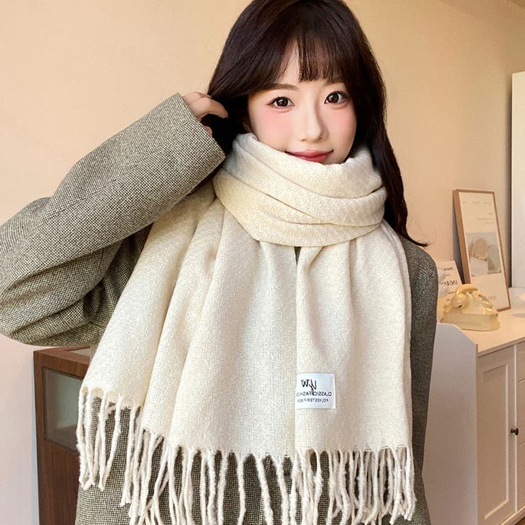 アイボリー | マフラー | Girly Doll