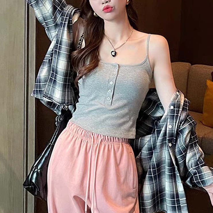 パット付キャミソールブラトップ | Girly Doll | 詳細画像4 