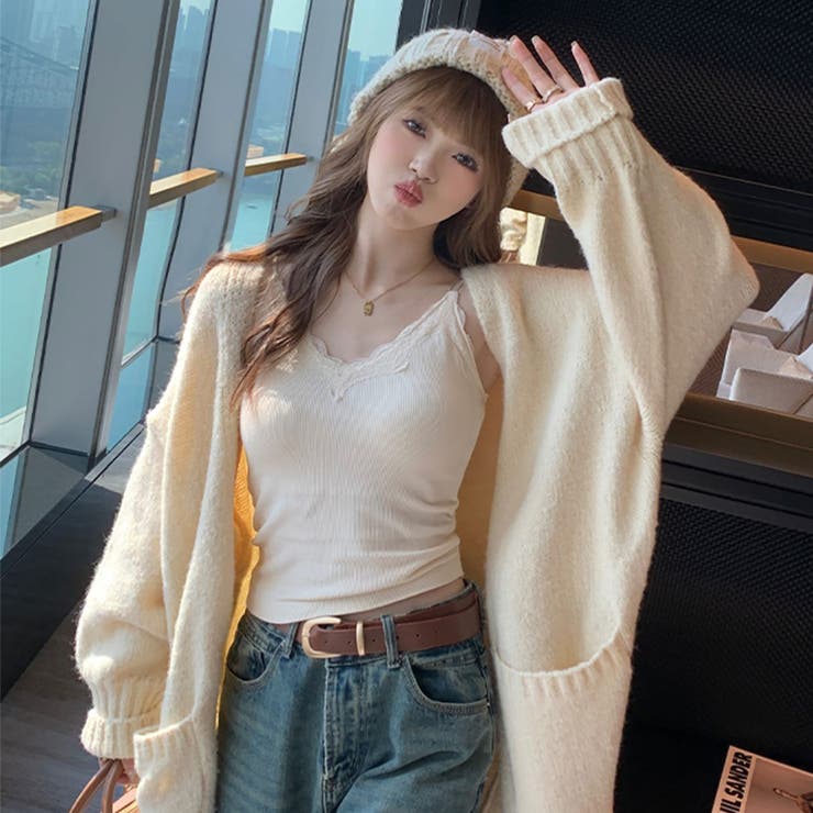 ホワイト | キャミソール | Girly Doll