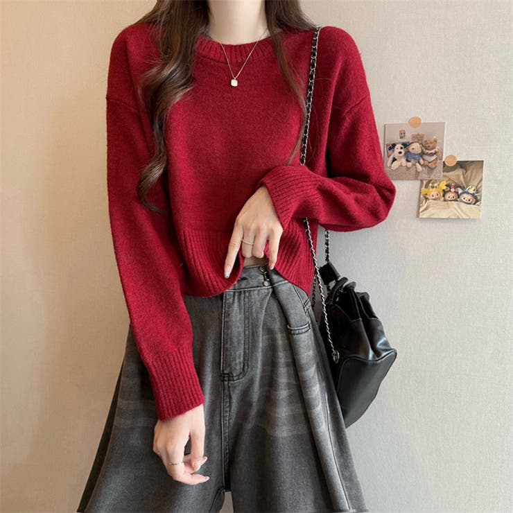 ボルドー | ニットセンター | Girly Doll