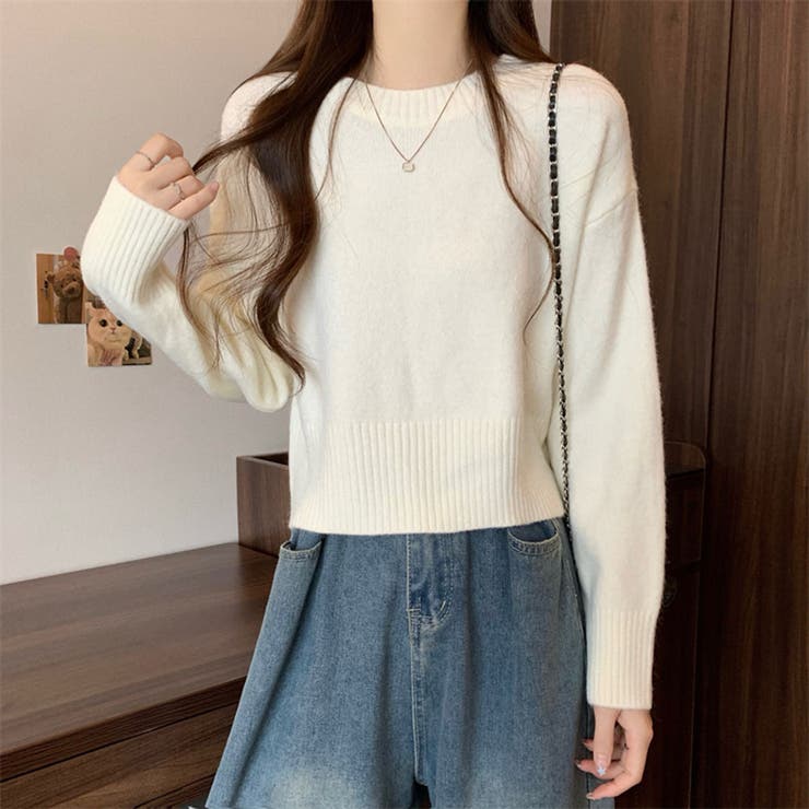 ホワイト | ニットセンター | Girly Doll