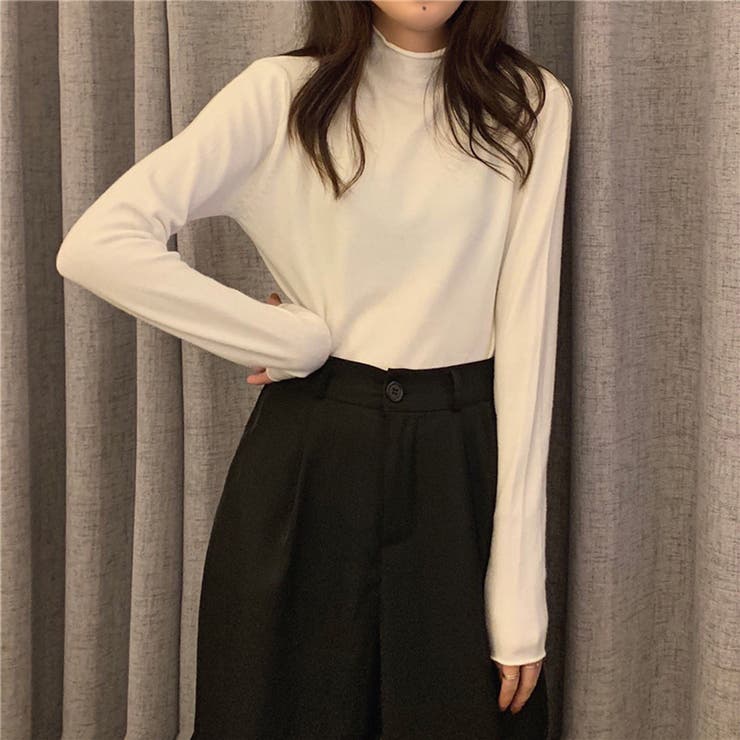 ホワイト | ニットセーター | Girly Doll