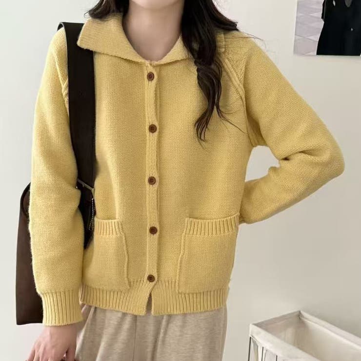 イエロー | カーディガン | Girly Doll