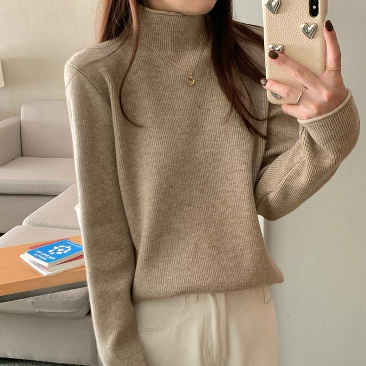 ベージュ | ニットセーター | Girly Doll