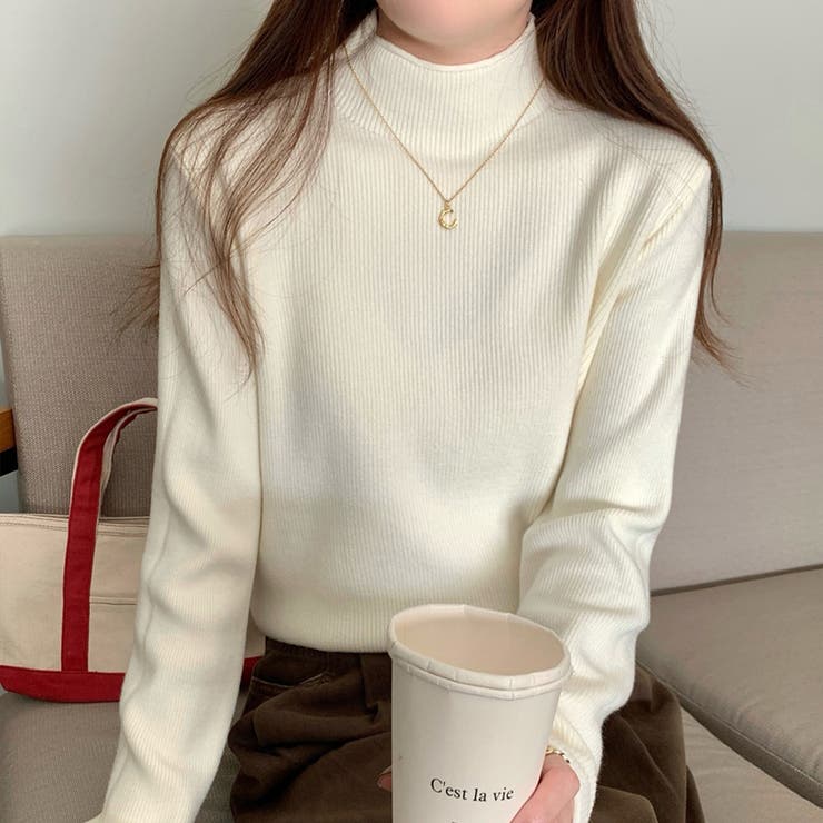 アイボリー | ニットセーター | Girly Doll