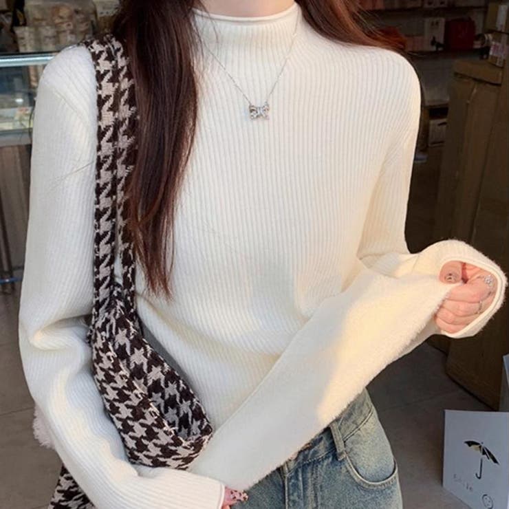 アイボリー | ニットセーター | Girly Doll