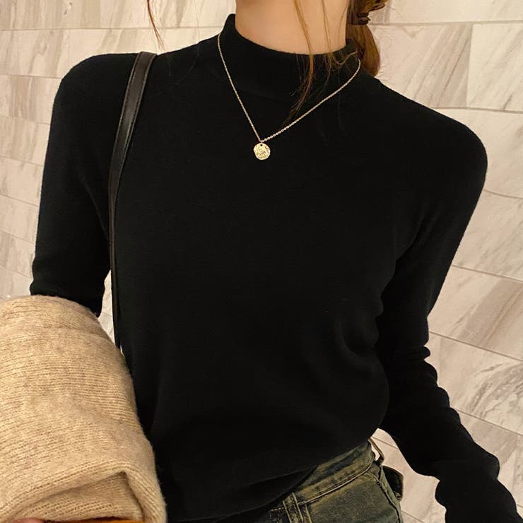 ブラック | ニットセーター | Girly Doll