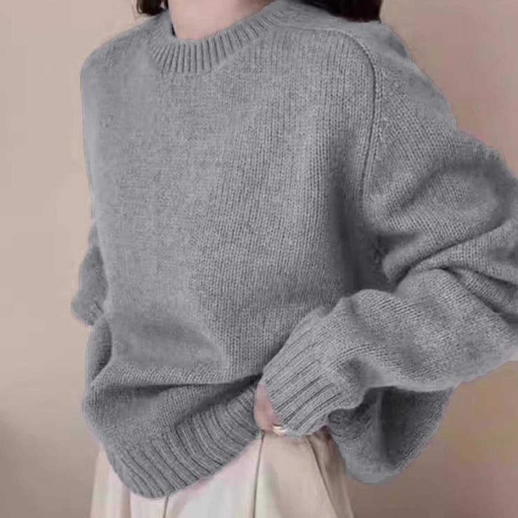 グレー | ニットセーター | Girly Doll