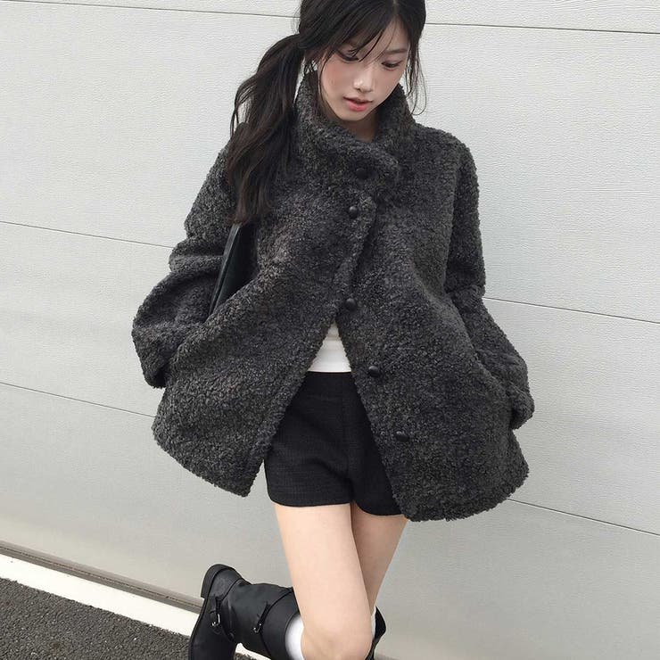 フェイクファーコート | Girly Doll | 詳細画像1 