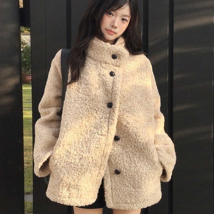 フェイクファーコート | Girly Doll | 詳細画像10 