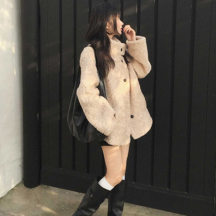 フェイクファーコート | Girly Doll | 詳細画像14 