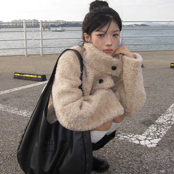 フェイクファーコート | Girly Doll | 詳細画像17 