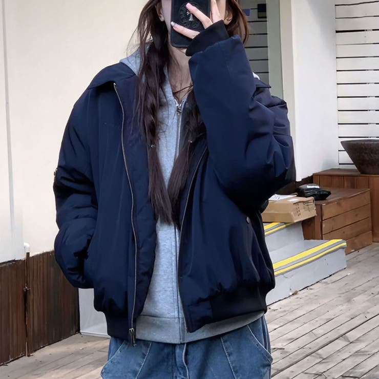 ネイビー | アウター | Girly Doll