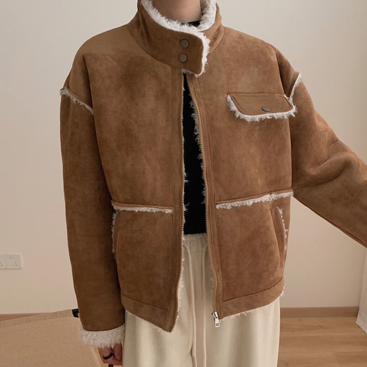 ブラウン | フリースジャケット | Girly Doll