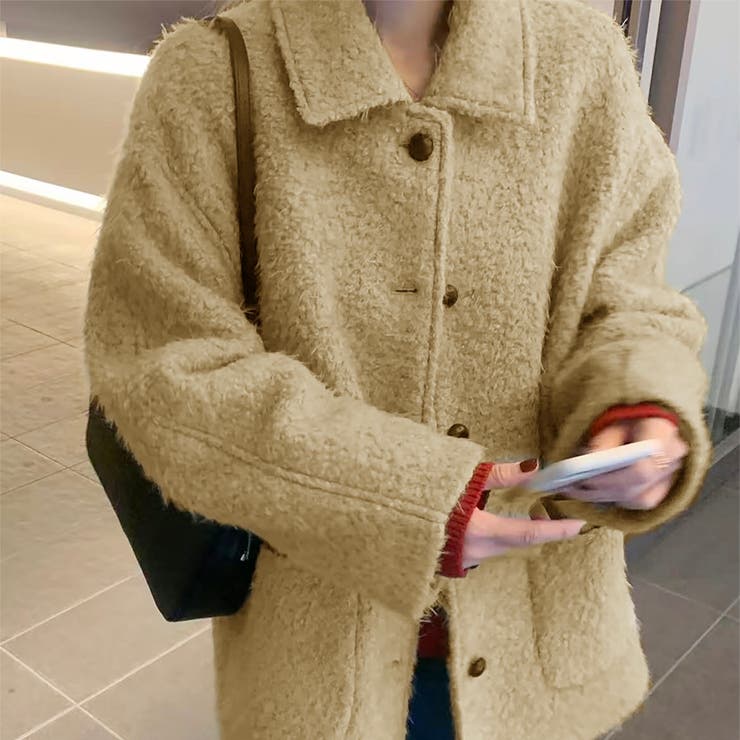 ベージュ | ハーフコート | Girly Doll