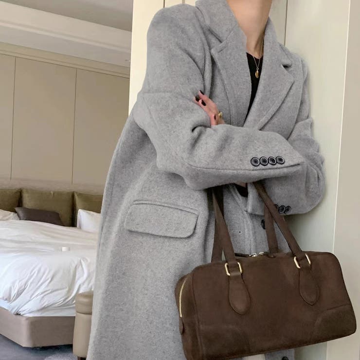 グレー | ロングコート | Girly Doll